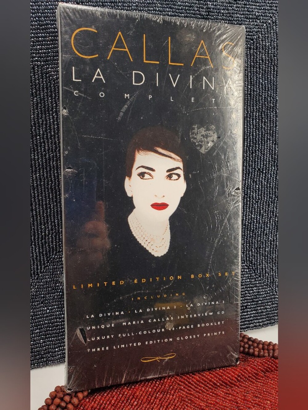 MARIA CALLAS - La Divina Complete - Limited Edition Box Set 4 DISCS 1995 (C40)